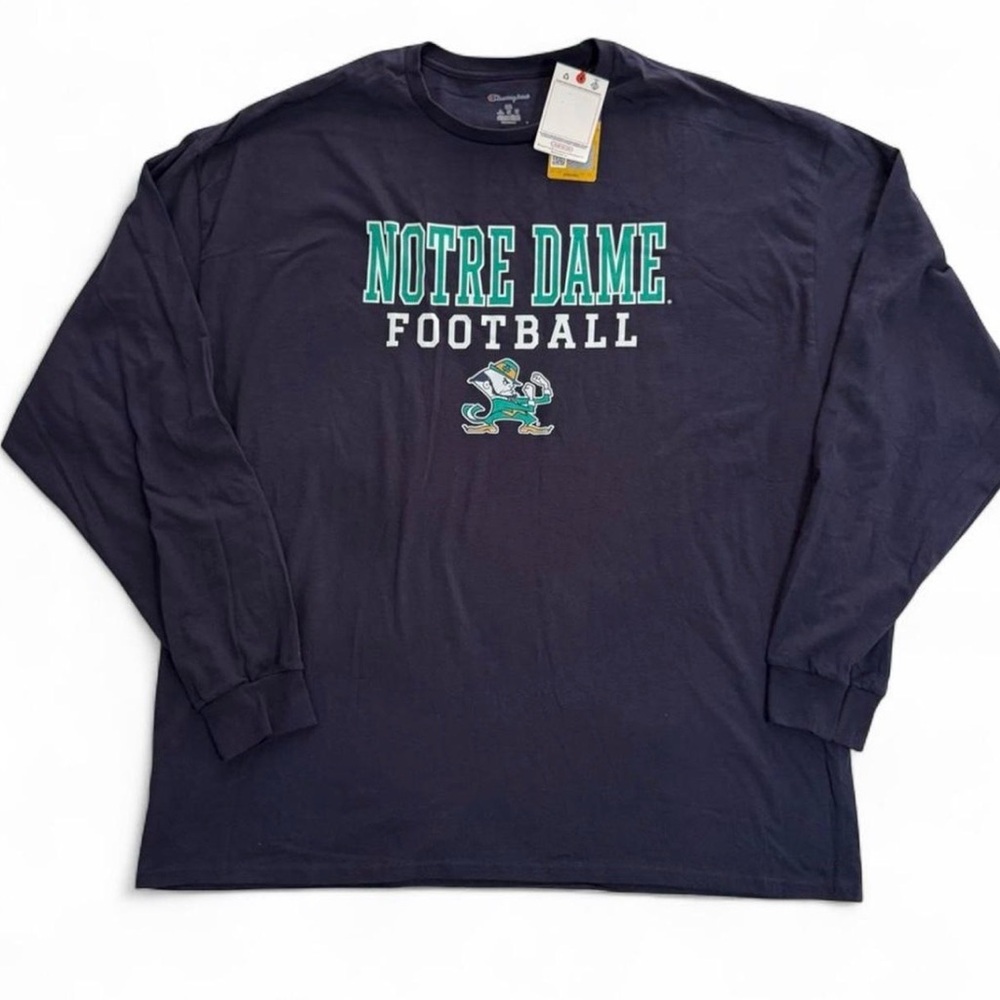 Notre Dame Fighting Irish Logo Champion Athletics Long Sleeve T-shirt